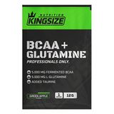 Kingsize Nutrition BCAA + Glutamine Powder 12 Gr 1 Saşe Yeşil Elma