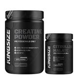 Kingsize Nutrition Citrulline Malate Powder + Creatine Powder Kombinasyonu Aromasiz