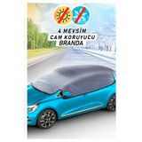 Kingstar Araba Buz Kar Güneş Koruyucu Yarım Branda Kar Buz Önleyici Oto Ön Yan Arka Cam Koruyucu Örtü