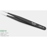 Kingstar ESD-10 Antistatik Paslanmaz Çelik Cımbız – Siyah