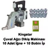 Kingstar Gk26-1A Çuval Ağzı Dikiş Kapama Makinası ( 10 Adet İğne + 10 Bobin İp Hediyeli)