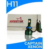 Kingstar LED Xenon Far Ampulü | Kıngstar Captaın Serisi | 12.000 Lumen | Beyaz Işık | Canbus - H11
