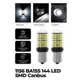 Kingstar P21w SMD 1156 144 Ledli Ultra Parlak Geri Vites Park Ampül Tek Duy Beyaz 2 Adet