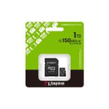 Kingston 1Tb 100Mb Micro Sd Canvas Select Plus Gen3 Hafıza Kartı Sdcs3/1Tb
