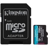 Kıngston 256gb Canvasgo+ Sdcg4/256gb Mıcro-sd Hafıza Kartı