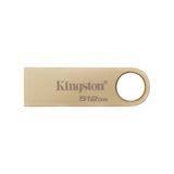 Kingston 512 GB 220 MB/s Metal USB 3.2 Gen 1 DataTraveler SE9 G3 USB Hafıza Bellek