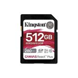 Kıngston 512GB React+ SDR2V6/512GB Sdxc Hafıza Kartı