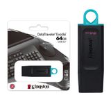 Kıngston 64GB Datatraveler Exodia USB 3.2 Gen 1 Flash Bellek DTXM/64GB