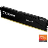 Kingston Beast Expo 16Gb Ddr5 6400Mhz Cl32 Masaustu Performans Ram