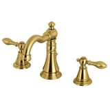 Kingston Brass Fauceture FSC1973AL İngiliz Klasik Yaygın Banyo Bataryası, Fırçalanmış Pirinç, 12.7 cm, Pop-Up Süzgeçli