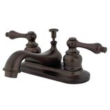 Kingston Brass GKB605AL Restorasyon Perakende Pop-Up İle 4 inç Centerset Lavabo Bataryası