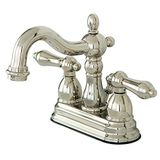 Kingston Brass KB1606AL Heritage 4 inç Centerset Metal Kol Saplı Lavabo Bataryası