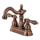 Kingston Brass KB160ALAC Heritage 10 16 cm Antik Bakır Orta Set Banyo Bataryası