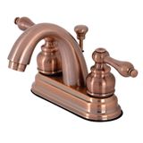 Kingston Brass KB561ALAC Restorasyon 4 inç Centerset Banyo Bataryası