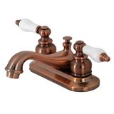 Kingston Brass KB606PL Restorasyon 4 inç Centerset Banyo Bataryası