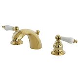 Kingston Brass KB942B Victoria Mini Yaygın Banyo Bataryası, Parlak Pirinç, 4,5 x 3,5 x 2,06