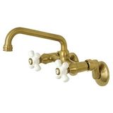 Kingston Brass KS613SB 2 Saplı Duvara Monte Mutfak Bataryası