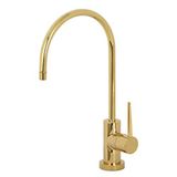 Kingston Brass KS8192NYL New York Su Filtrasyon Musluğu, Parlak Pirinç, 11.13 x 5.88 x 1.69