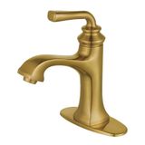 Kingston Brass LS4423RXL Restorasyon Banyo Bataryası, Fırçalanmış Pirinç, 5,88 x 5,13 x 8,69