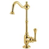 Kingston Brass Vintage Soğuk Su Filtrasyon Musluk, Parlak Pirinç