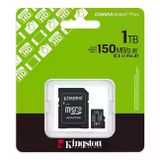 Kingston Canvas 1TB microSD Gen3 150MB/s Hafıza Kartı