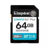 Kingston Canvas Go+ 64GB SDXC 200MB/s Hafıza Kartı
