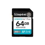 Kingston Canvas Go Plus Sdcg4/64Gb Class 10 Uhs-I U3 A2 V30 64 Gb Micro Sd Kart