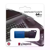 Kingston Datatraveler Exodia M Dtxm 64 Gb Usb 3.2 Flash Bellek Usb Flash Bellek