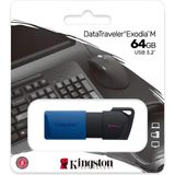 Kingston DataTraveler Exodia M DTXM/64 USB 3.2 64 GB Flash Bellek
