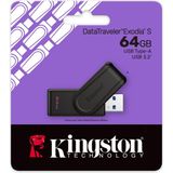 Kingston Datatraveler Exodia S 64gb Dtxs Usb3.2 Gen.1 Usb Flash Bellek