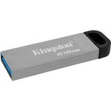 Kingston DTKN-512GB 512GB DataTraveler Kyson 200MB-s Metal USB 3.2 Gen 1 Flash Bellek - Gümüş - 512 GB