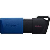 Kingston Dtxm 64GB USB 3.2 Gen.1 Datatraveler Exodia M Flash Bellek Dtxm/64 - Siyah - 0