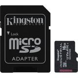 Kingston Endüstriyel Microsd - 16 GB Microsdhc Endüstriyel C10 A1 Pslc Kart + Sd Adaptörü - Sdcıt2/16 GB