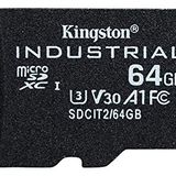 Kingston Endüstriyel microSD -64 GB microSDHC Endüstriyel C10 A1 pSLC Kart Tekli Paket Adaptörsüz - SDCIT2/64GBSP