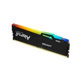 Kingston Fury Beast Siyah Rgb Expo 16 GB 6400MT/S Ddr5 CL32 Dımm Masaüstü Oyun Belleği Tek Modül - KF564C32BBEA-16