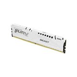Kingston Fury Beast White Ddr5 16 GB 5200MT/S CL40 Dımm Masaüstü Oyun Belleği Tek Modül Intel Xmp - KF552C40BW-16