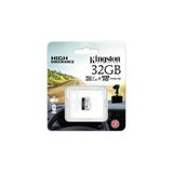 Kingston High Endurance SDCE/32GB Class 10 UHS-I A1 32 GB Micro SD Kart