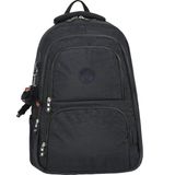 Kingston Hill Krinkıl Kumaş Hafif Sırt Çantası - Okul/günlük Kullanıma Uygun , Su Geçirmez , Çok Bölmeli - 44x20x30 - Siyah