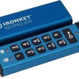 Kingston IKKP200-128GB 128 GB IronKey Keypad 200 FIPS 140-3 LVL 3 Pending Flash Bellek