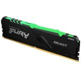 Kingston Kf432c16bb1a/16 16gb Kıngston Fury Beast Rgb Ddr4 3200mhz 1x16g