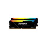 Kingston KF432C16BB2AK2/32TR 32 GB 2x16 Beast RGB Black 3200 Mhz CL16 DDR4 RAM