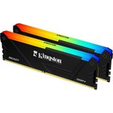 Kingston KF436C18BB2AK2/32TR 32 GB 2x16 Beast RGB Black 3600 Mhz CL18 DDR4 RAM