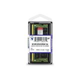 Kingston Kıngston 16GB SODIMM DDR4 3200MHz CL22 Ram Kapasitesi Oyun ve Tasarım Uyumlu KVR32S22D8/16
