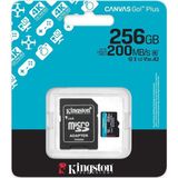 Kingston Kıngston 256Gb Canvas Go+ Sdg4/256Gb Sdhc Hafıza Kartı