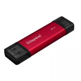 Kıngston Kingston 2Tb Usb 3.2 Gen 2.2 Type C Mini Kirmizi Tasinabilir Ssd