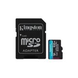 Kingston Kıngston 512GB Canvasgo+ SDCG4/512GB Mıcro-Sd Hafıza Kartı