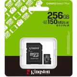 Kingston Kıngston Canvas Select Plus 256GB Mıcro Sdhc CLASS10 150MB/S Hafıza Kartı SDCS3/256GB
