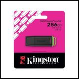 Kingston Kıngston DTXG2/256GB USB 3.2 Datatraveler Exodia Gen 1 Flash Bellek (Siyah-Yeşil) - 256 GB