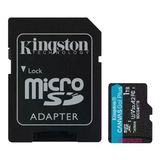 Kingston Sdcg4-1tb 1tb Microsdxc Canvas Go Plus Gen4 200MB-S A2 U3 V30 Card + Adp Hafıza Kartı (Kdo)