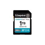 Kingston Sdg4 1 TB Sdxc Canvas Go Plus Gen4 200MB-s C10 Uhs-ı U3 V30 Hafıza Kartı
